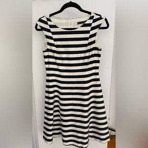 Zara Striped A Line Dress